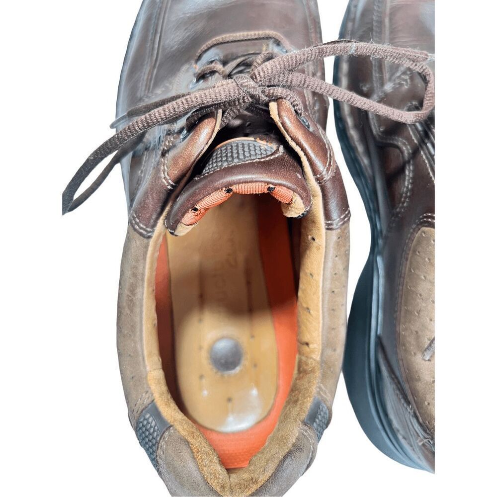 Clarks Unstructured Men'sBrown Leather Lace Up Brand: Clarks... Casual Shoes - Picture 7 of 14